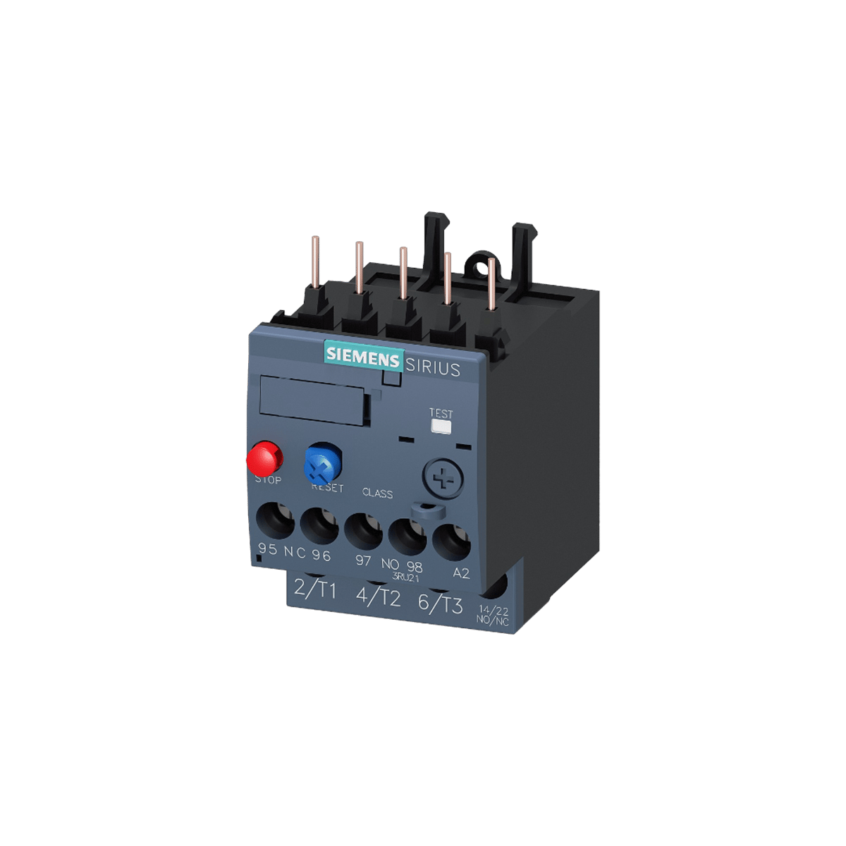 Siemens 3RU2116-1EB0 2.8-4A Kontaktöre Montaj Termik Röle