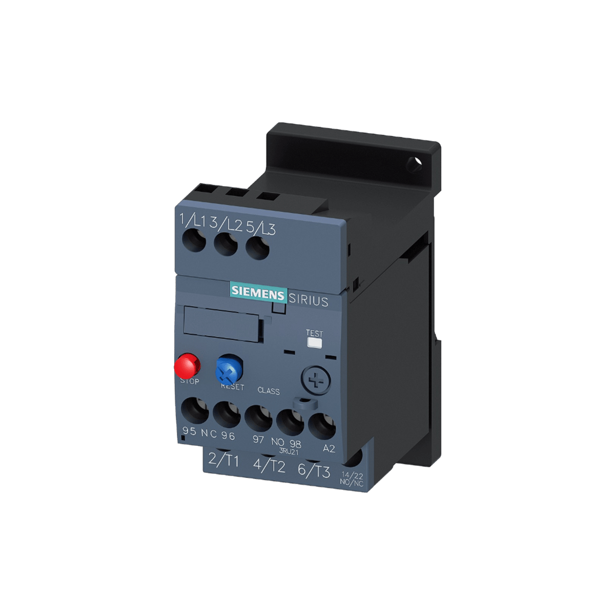 Siemens 3RU2116-1FB1 3.5-5A Raya Montaj Termik Röle