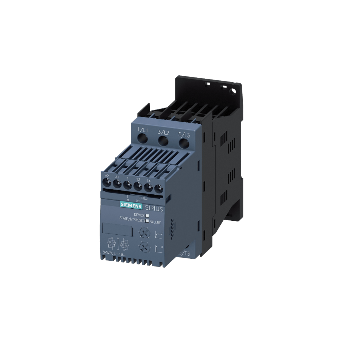Siemens 3RW3018-1BB04 - 7,5KW 17,6A SOFTSTARTER