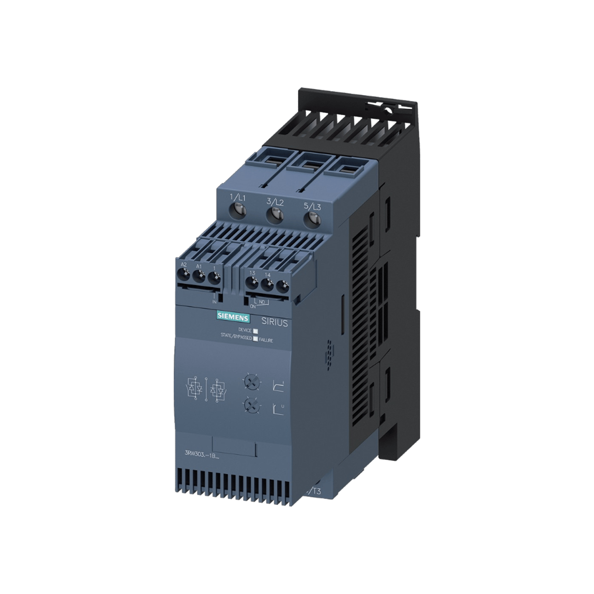 Siemens 3RW3038-1BB14 - 37KW 72A SOFTSTARTTER