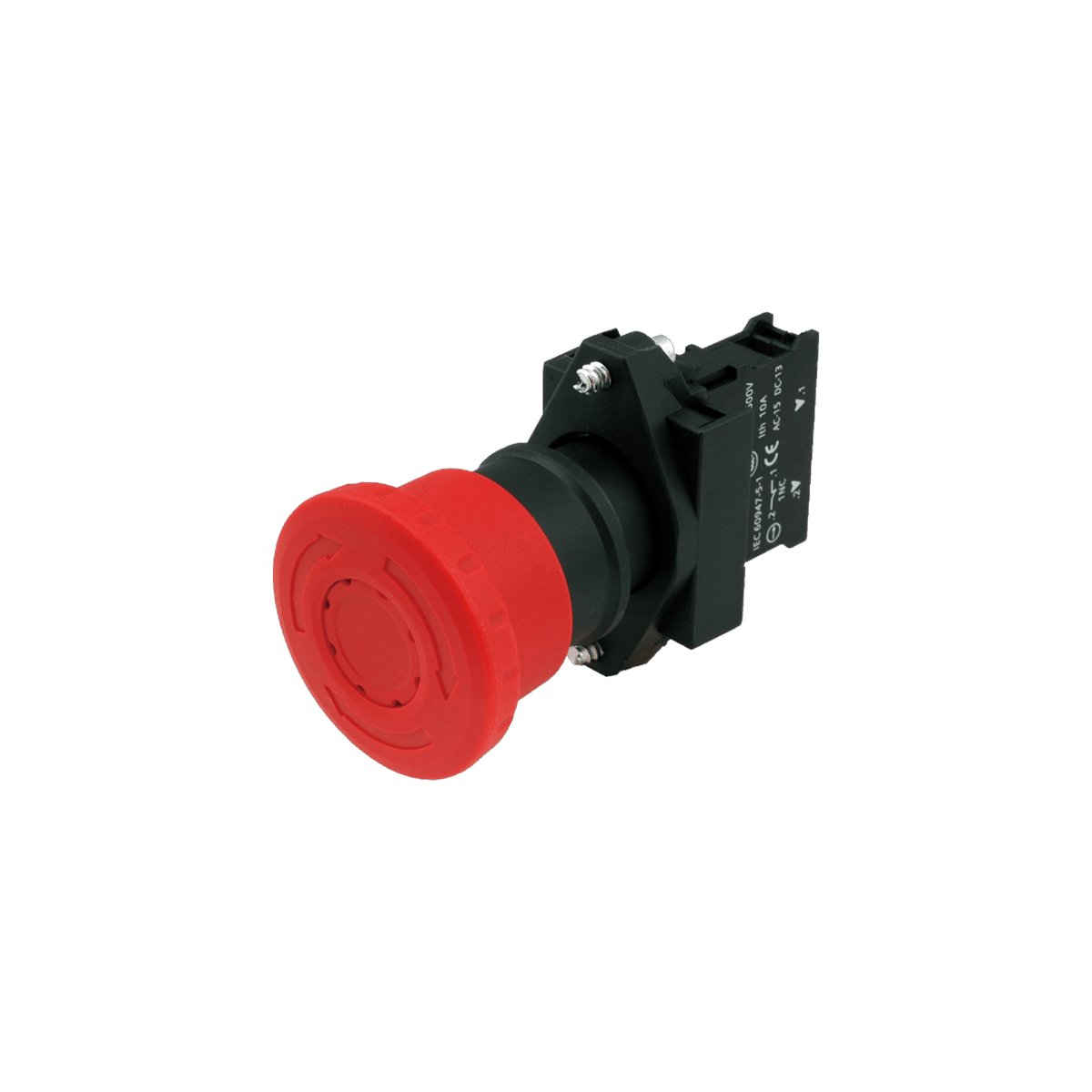 Siemens 3SB6110-1HA20-1CA0 - 22MM 1NC PLASTİK ACİL STOP MANTAR BUTON ÇEKMELİ