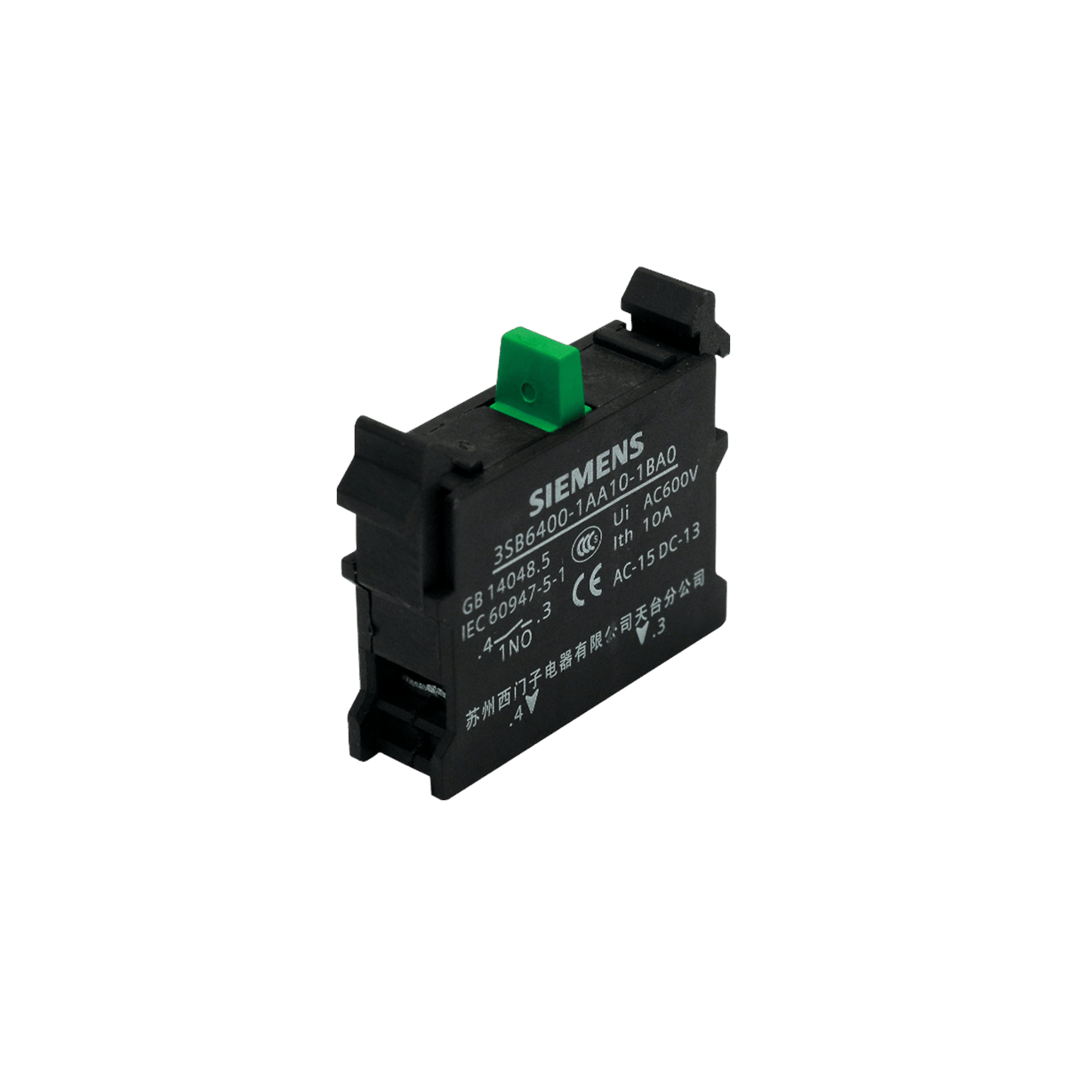 Siemens 3SB6400-1AA10-1BA0 - 1NO KONTAK BLOĞU