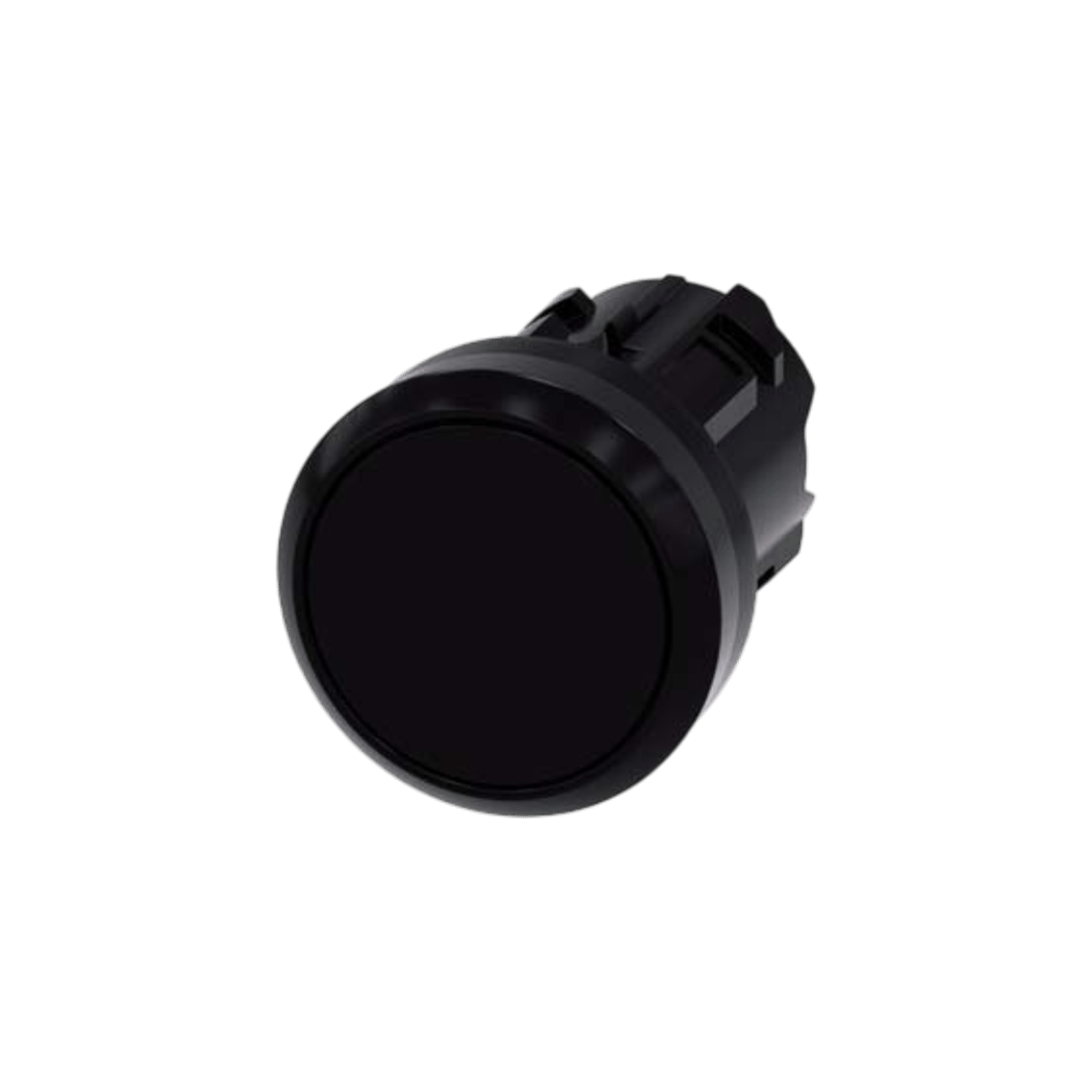 Siemens 3SU1000-0AB10-0AA0 22mm Plastik Siyah Yaylı Buton Kafası