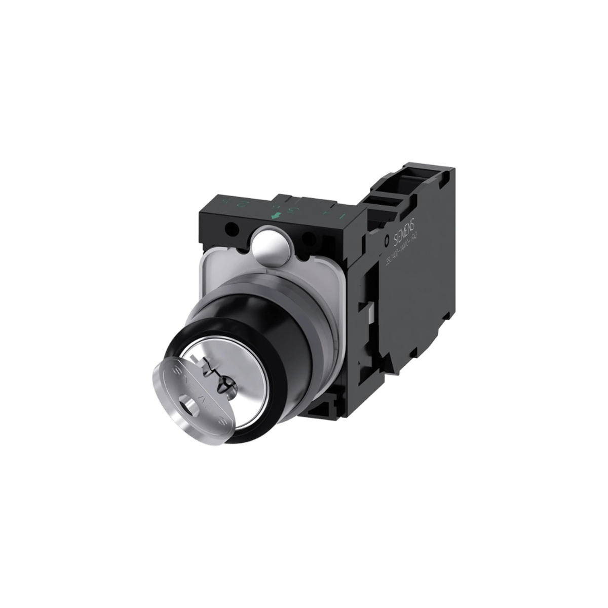 Siemens 3SU1100-4BF11-1BA0 - 22MM PLASTİK MANDAL BUTON 1NO 0-1