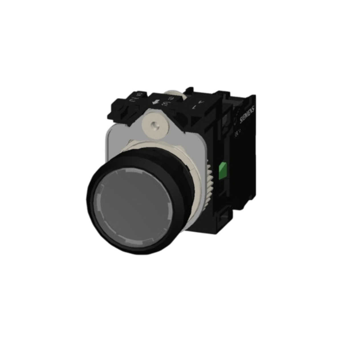 Siemens 3SU1102-0AB70-1BA0 - 22MM PLASTİK 24VAC/DC 1NO RENKSİZ YAY DÖNÜŞLÜ BUTON