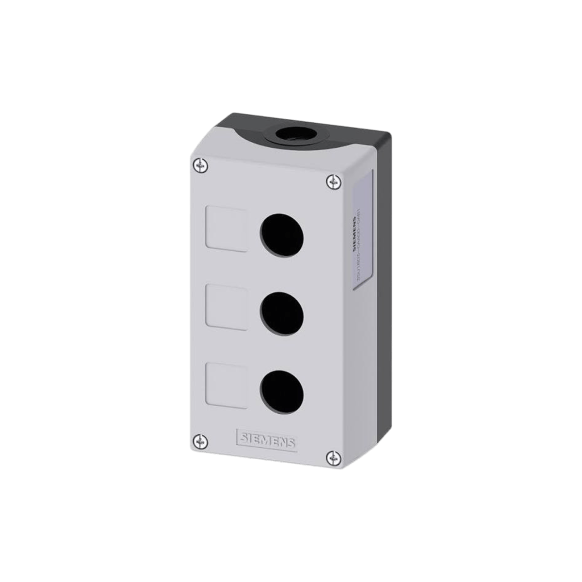 Siemens 3SU1803-0AA00-0AB1 - PLASTİK BOŞ KUTU 3 DELİKLİ