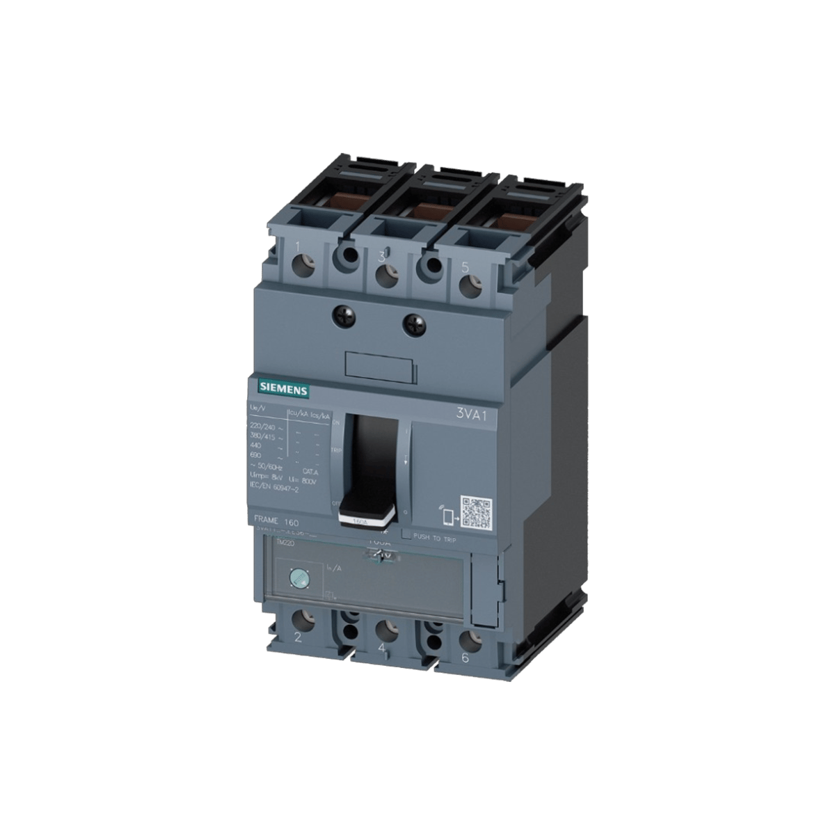 Siemens 3VA1150-4EE36-0AA0 - 3VA11 35-50A TM220 36KA 3P ŞALTER