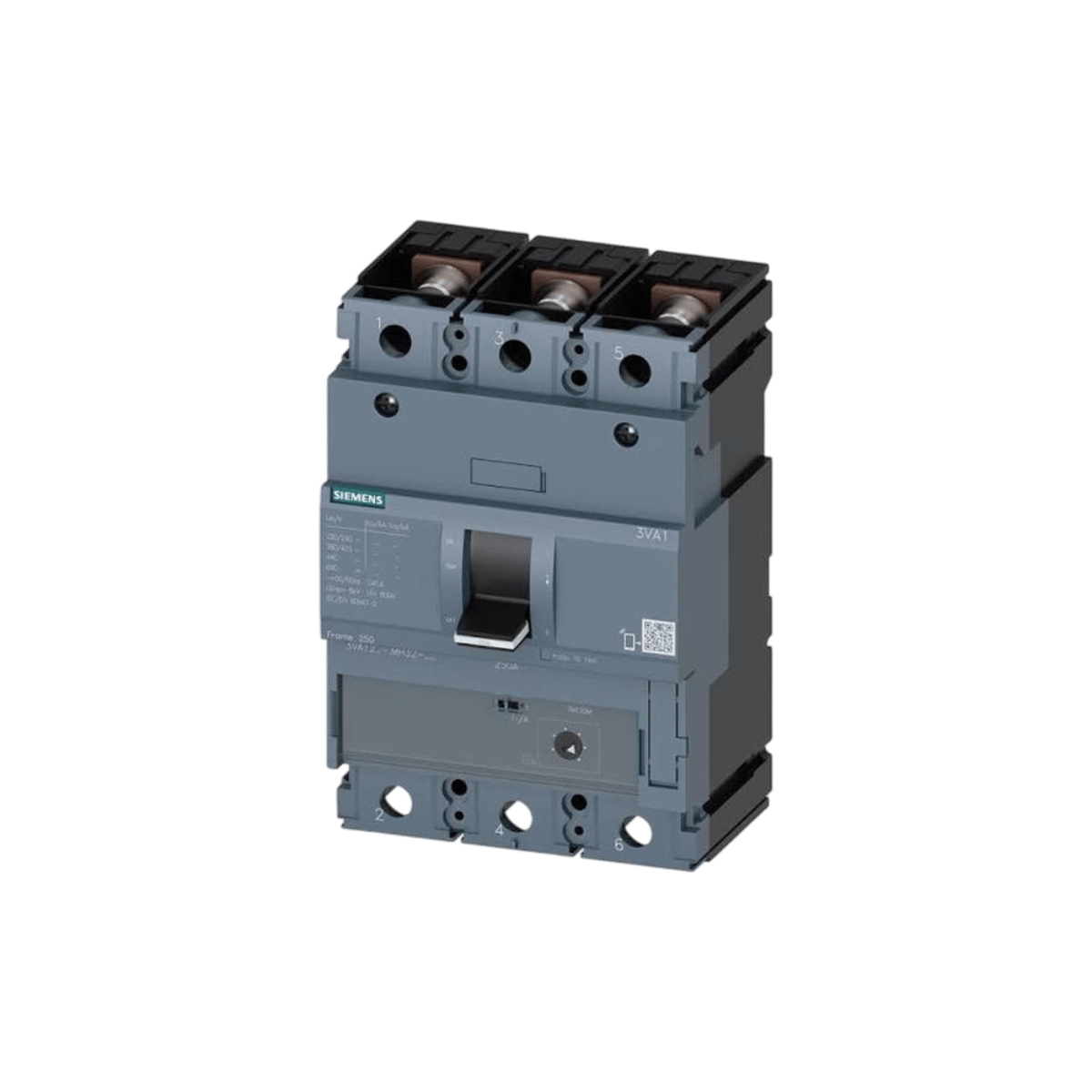 Siemens 3VA1220-5MH32-0AA0 - 3VA12 200A TM120M 55KA 3P ŞALTER