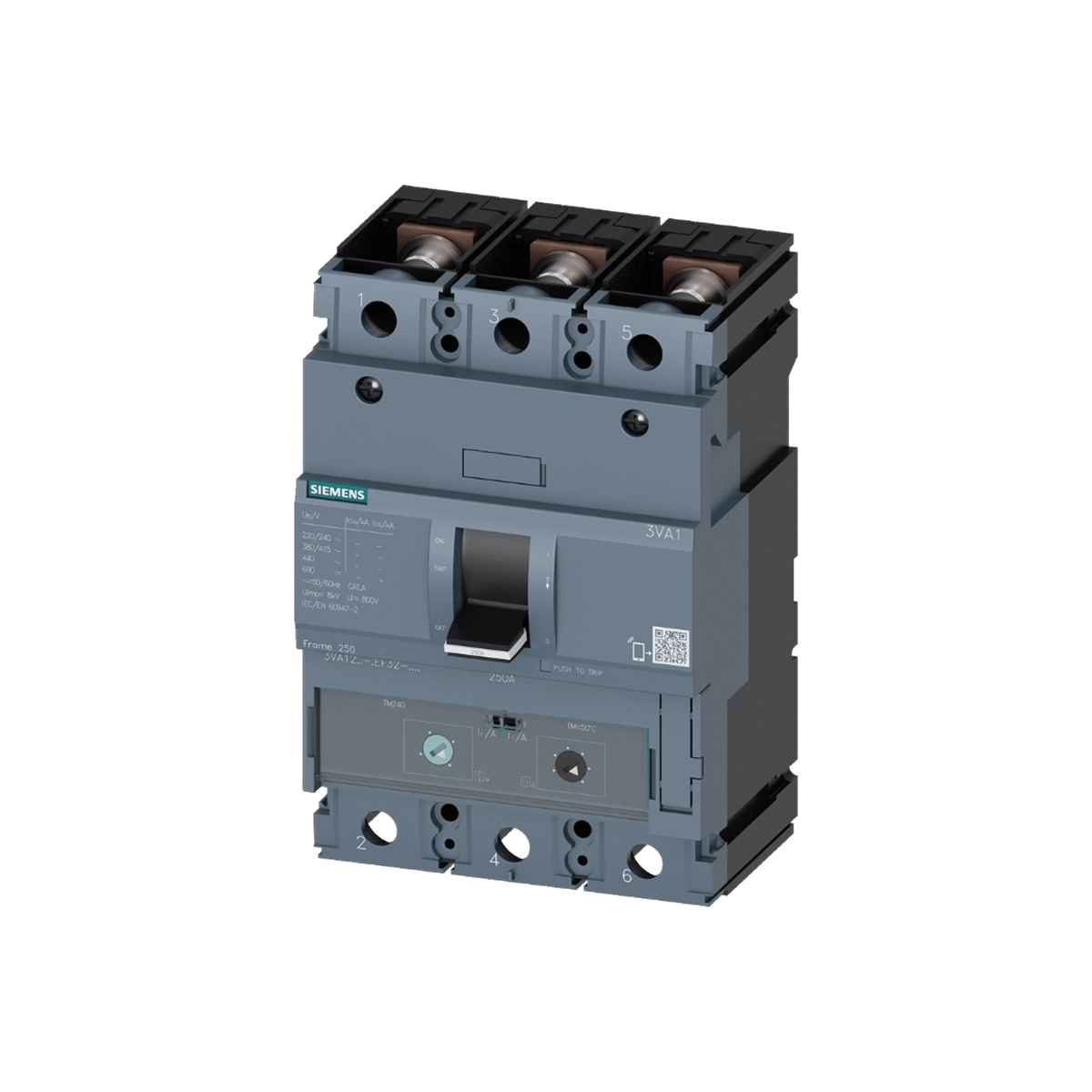 Siemens 3VA1225-4EF32-0AA0 - 3VA12 175-250A TM240 36KA 3P ŞALTER