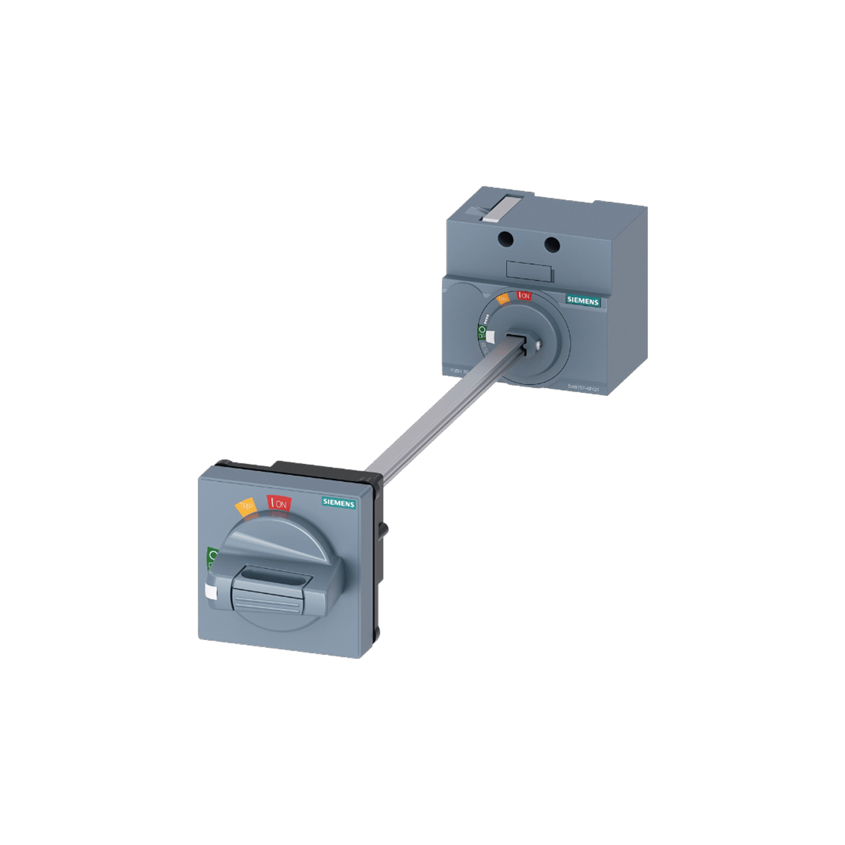 Siemens 3VA9157-0FK25 - UZATMA KOLLU TAHRİK MEKANİZMASI SARI KIRMIZI