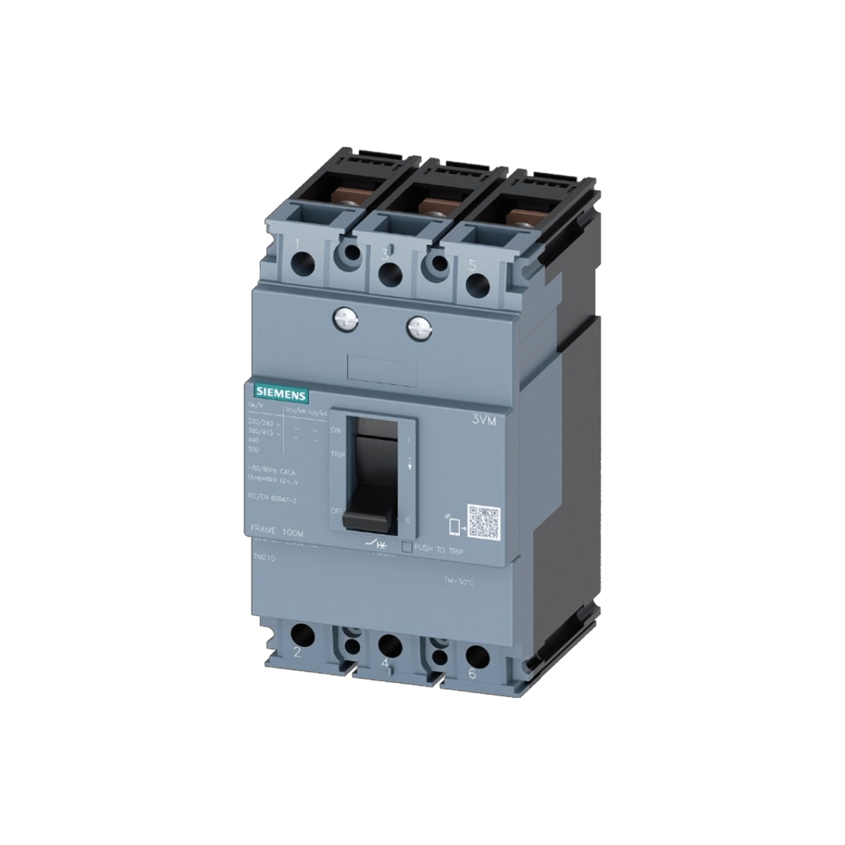 Siemens 3VM1225-3EE32-0AA0 - 3VM12 250A TM220 25KA 3P ŞALTER
