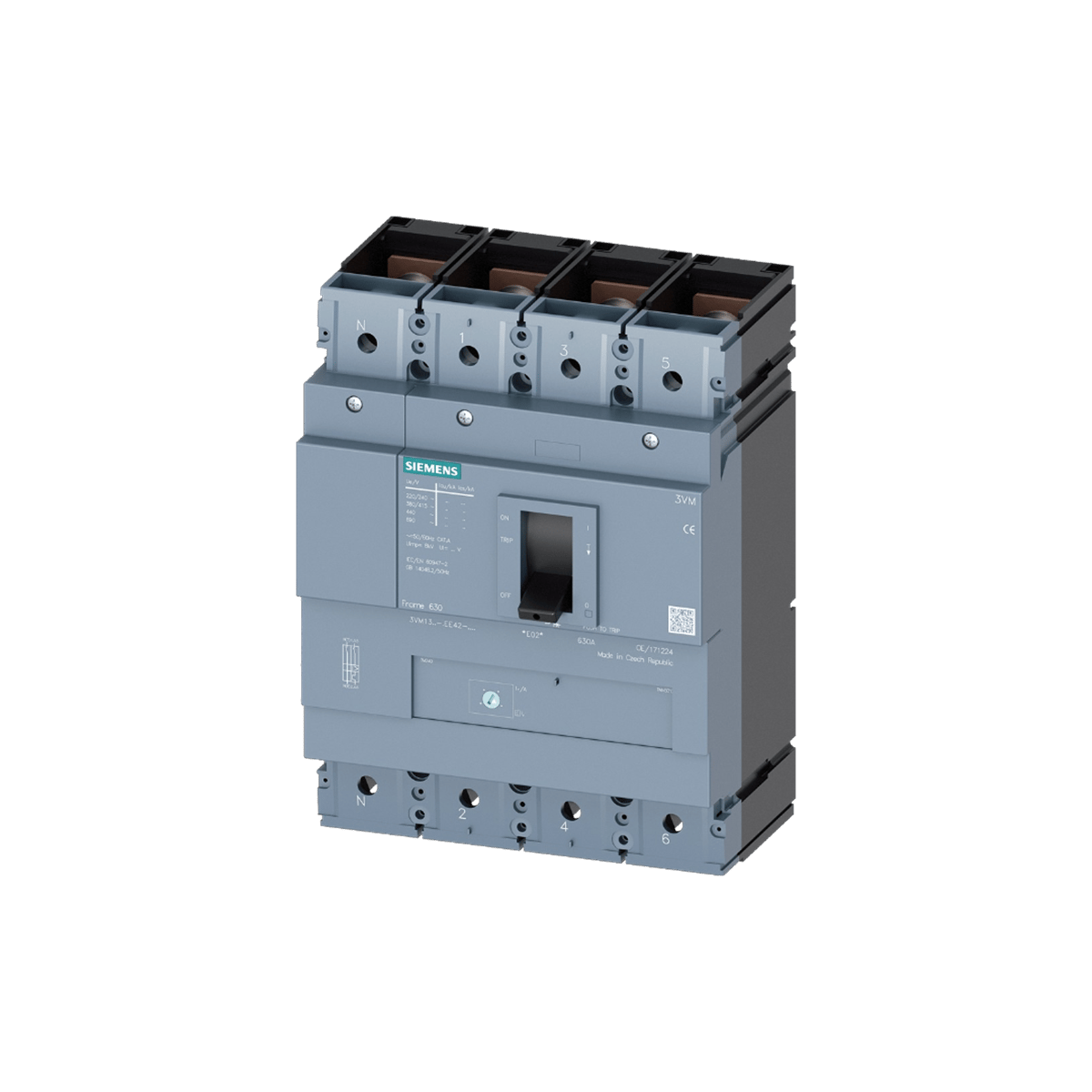 Siemens 3VM1450-4EE42-0AA0 - 3VM14 500A TM220 36KA 4P ŞALTER