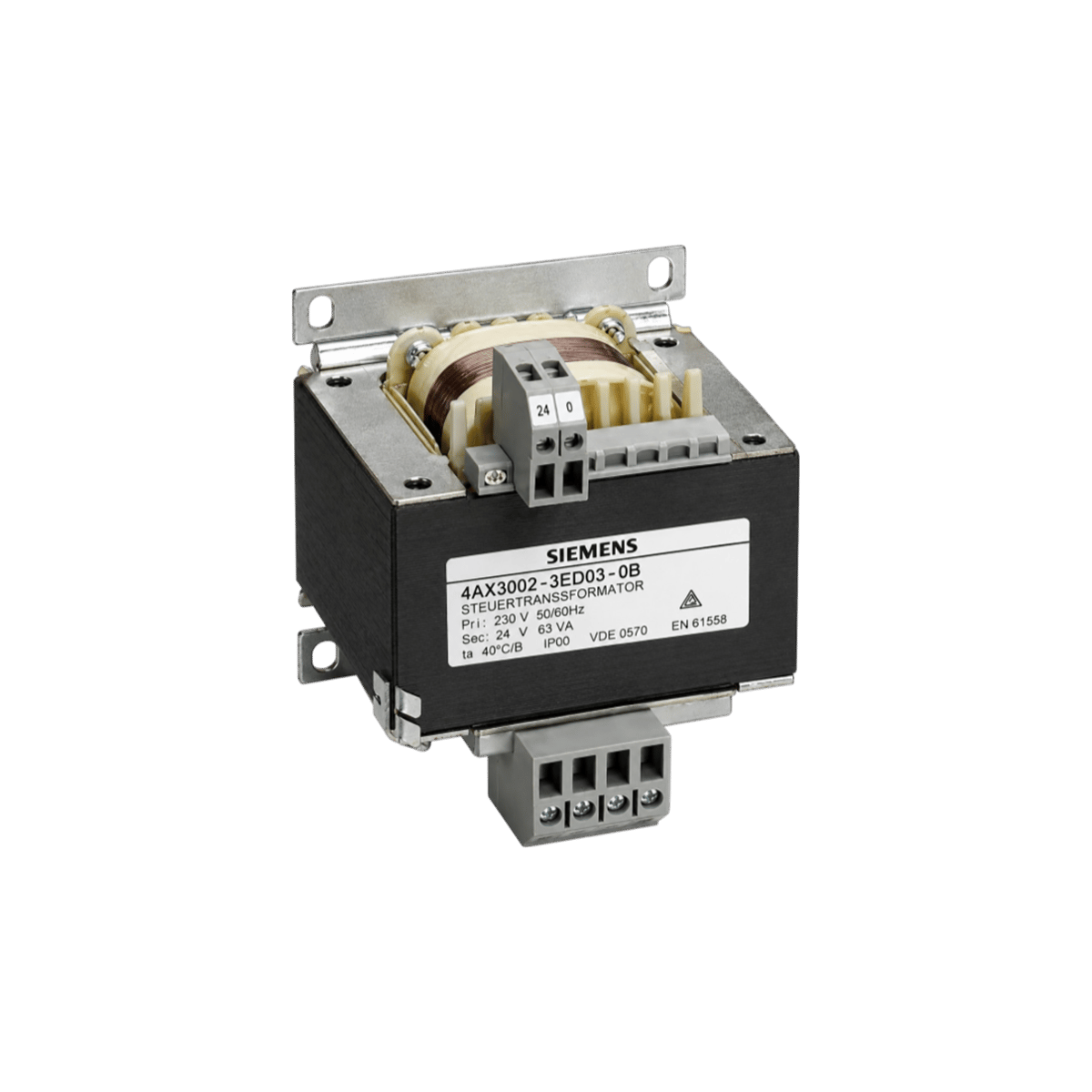Siemens 4AX3002-3ED03-0B - 400VAC / 230VAC 250VA KUMANDA TRAFOSU