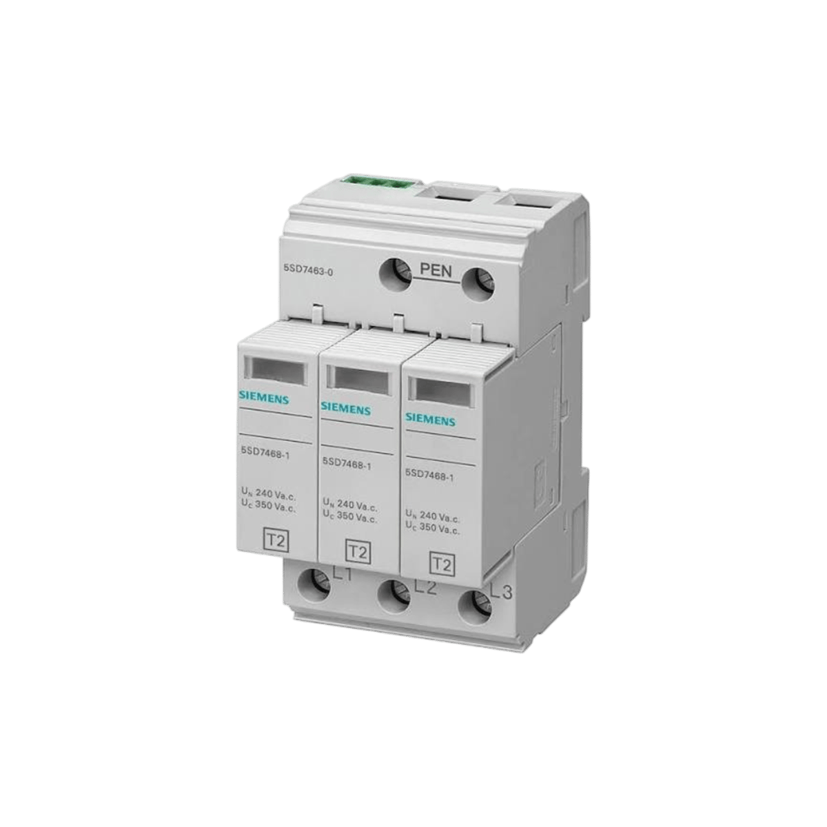 Siemens 5SD7463-0 - C SINIFI 3 KUTUPLU TN-C 3+0 PARAFUDR