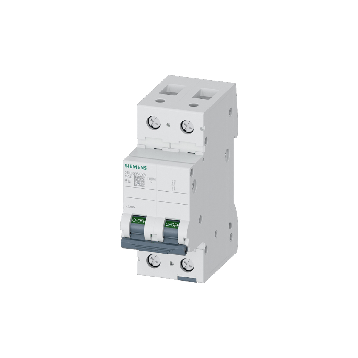Siemens 5SL6516-6YA - 16A 2 KUTUP 6KA B TİPİ OTOMATİK SİGORTA