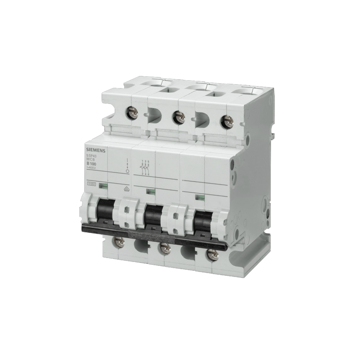 Siemens 5SP4391-7 - 100A 3 KUTUP 10KA C TİPİ OTOMATİK SİGORTA