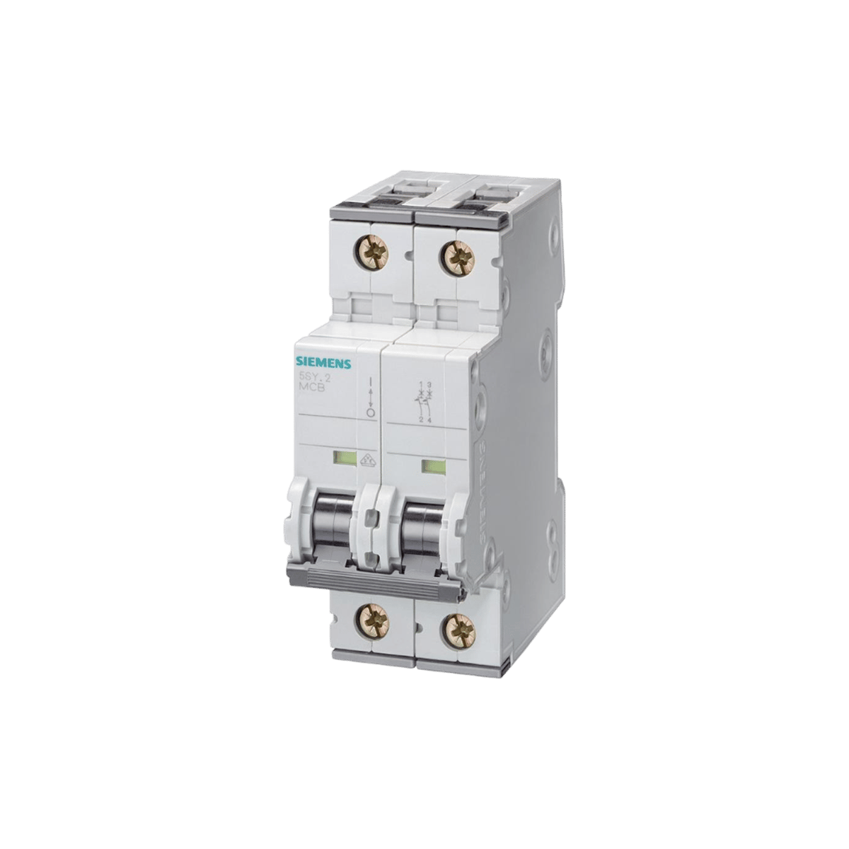 Siemens 5SY5202-7 - 2A 2 KUTUP 10KA C TİPİ OTOMATİK SİGORTA