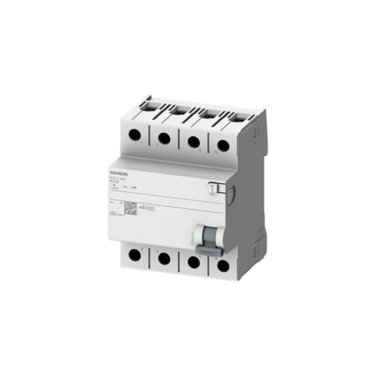 Siemens 5SZ1642-6YA - 25A 4P Tip A RCBO
