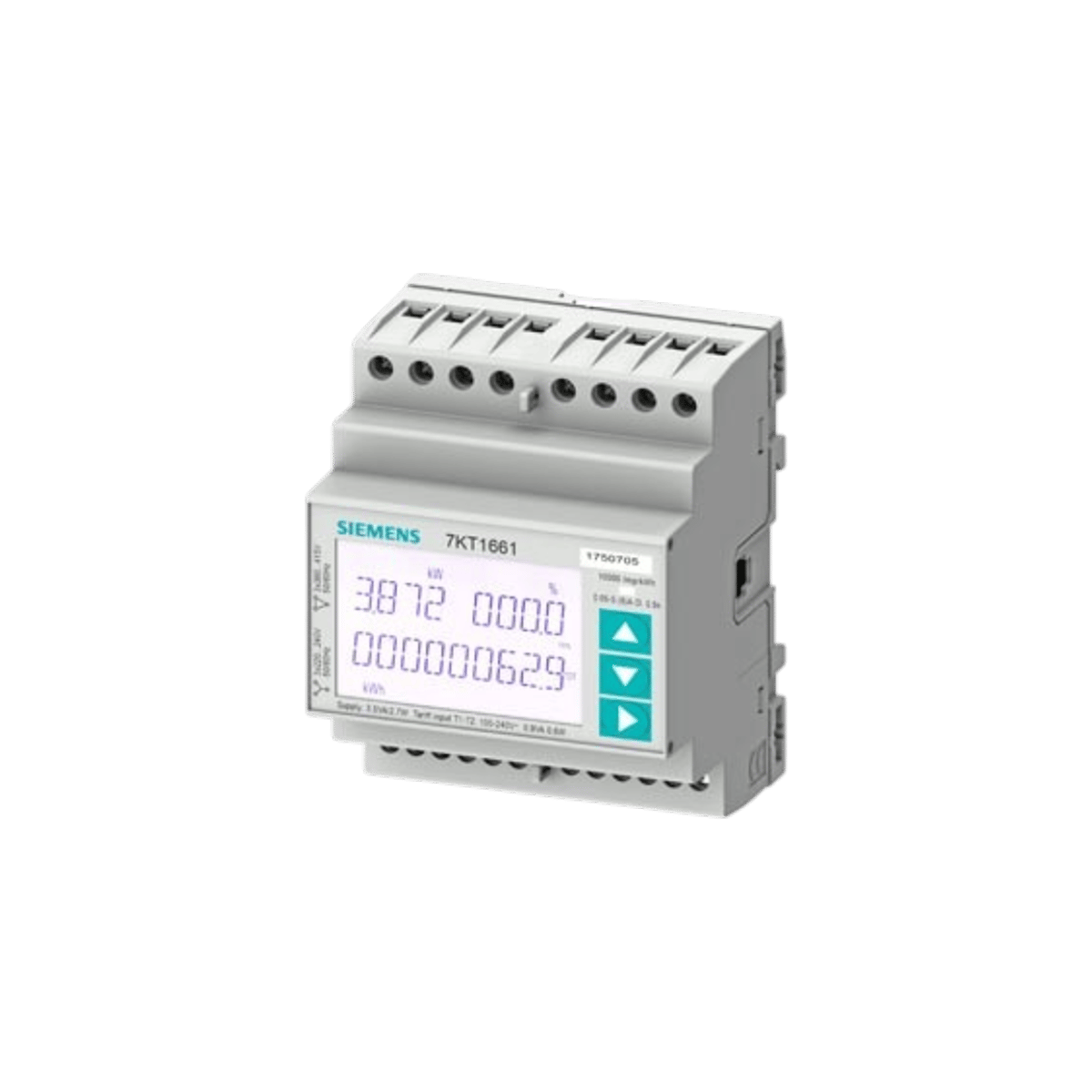 Siemens 7KT1661 PAC1600 CT/5A Modbus-RTU Enerji Ölçer