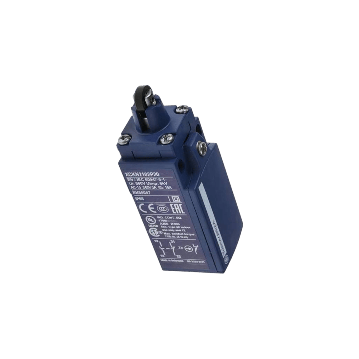 Telemecanique XCKN2102P20 Nihayet Şalteri Plastik Çelik Makara Mini