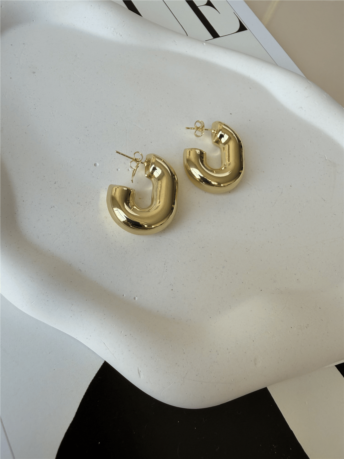 Mng Marka Basic Vip Küpe Gold