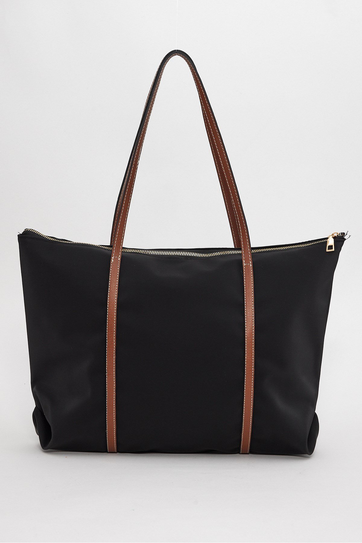 Çift Saplı Paraşüt Kumaş Büyük Boy Shopper Çanta Üniversite Ofis Anne Bebek Omuz Çantası (47x30x15)