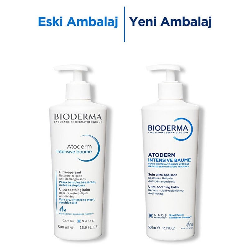 Bioderma Atoderm İntensive Baume Atopiye Eğilimli Ciltler İçin Krem 500 ml