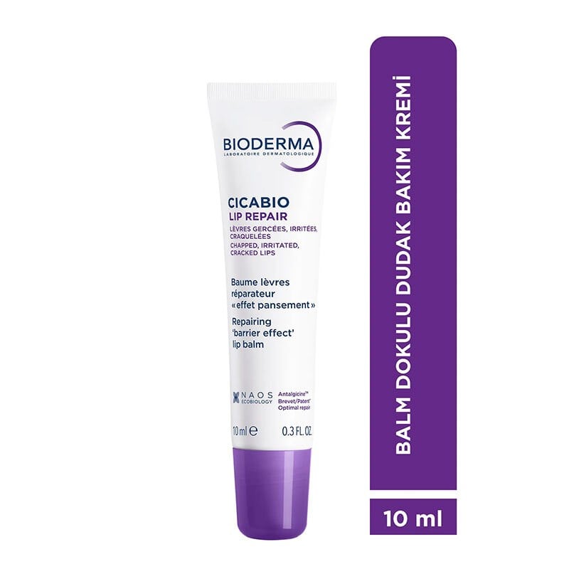 Bioderma Cicabio Lip Repair Dudak Bakım Kremi 10 ml