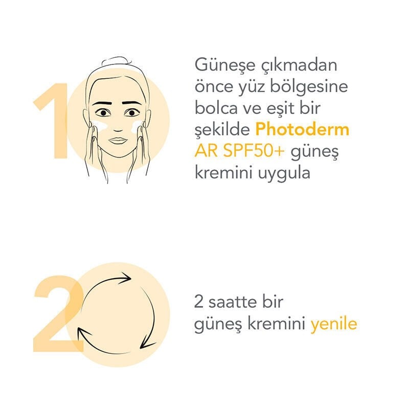 Bioderma Photoderm AR Hassas Ciltler İçin Renkli Natural SPF50+ Güneş Kremi 40 ml