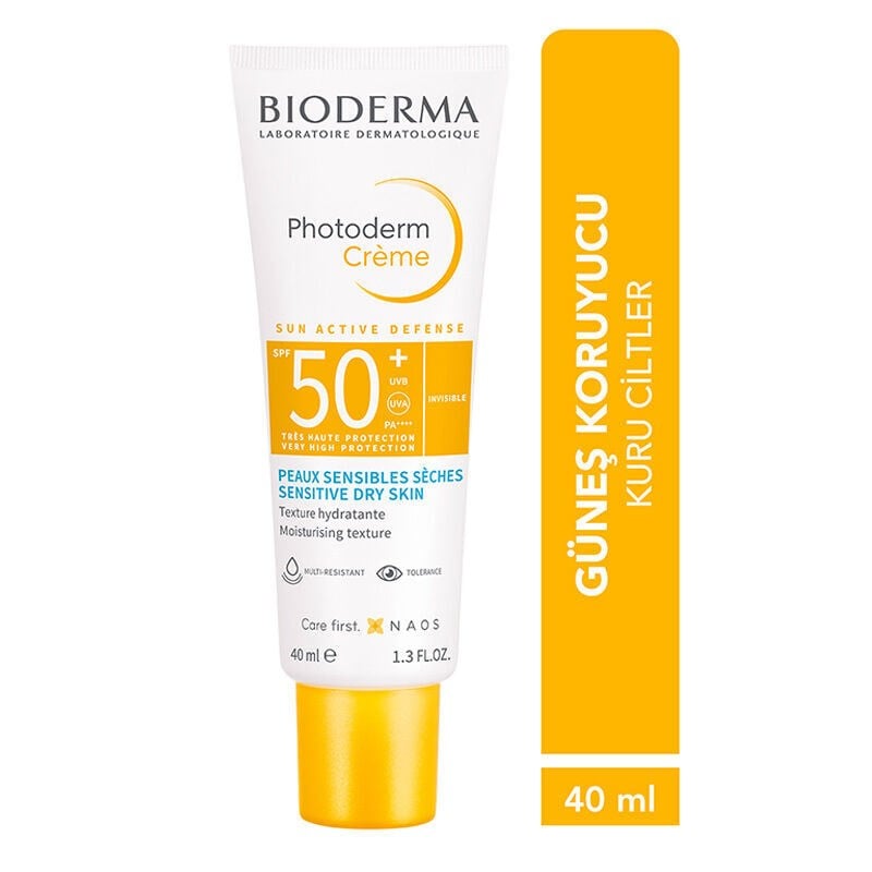 Bioderma Photoderm Kuru Ciltler İçin SPF50+ Güneş Kremi 40 ml