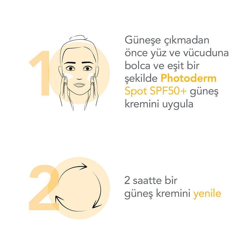 Bioderma Photoderm Spot-Age Lekeli Ciltler İçin Yaşlanma Karşıtı SPF50+ Güneş Kremi 40 ml