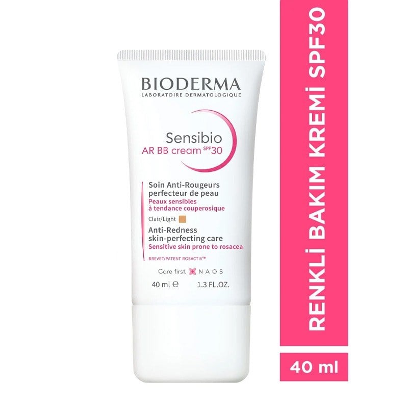 Bioderma Sensibio AR BB SPF30+ Kızarıklığa Eğimli Ciltler İçin Bakım Kremi 40 ml