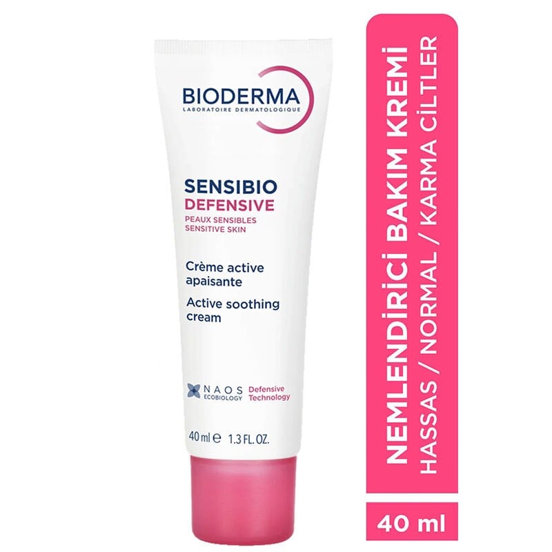 Bioderma Sensibio Defensive Antioksidan Etkili Nemlendirici Krem 40 ml