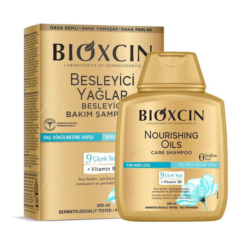 Bioxcin Besleyici Yağlar Saç Bakım Şampuanı 300 ml