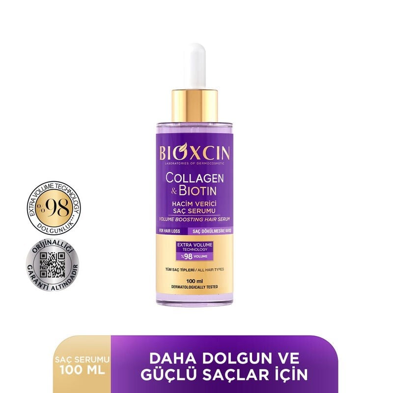 Bioxcin Collagen & Biotin Hacim Verici Serum 100 ml