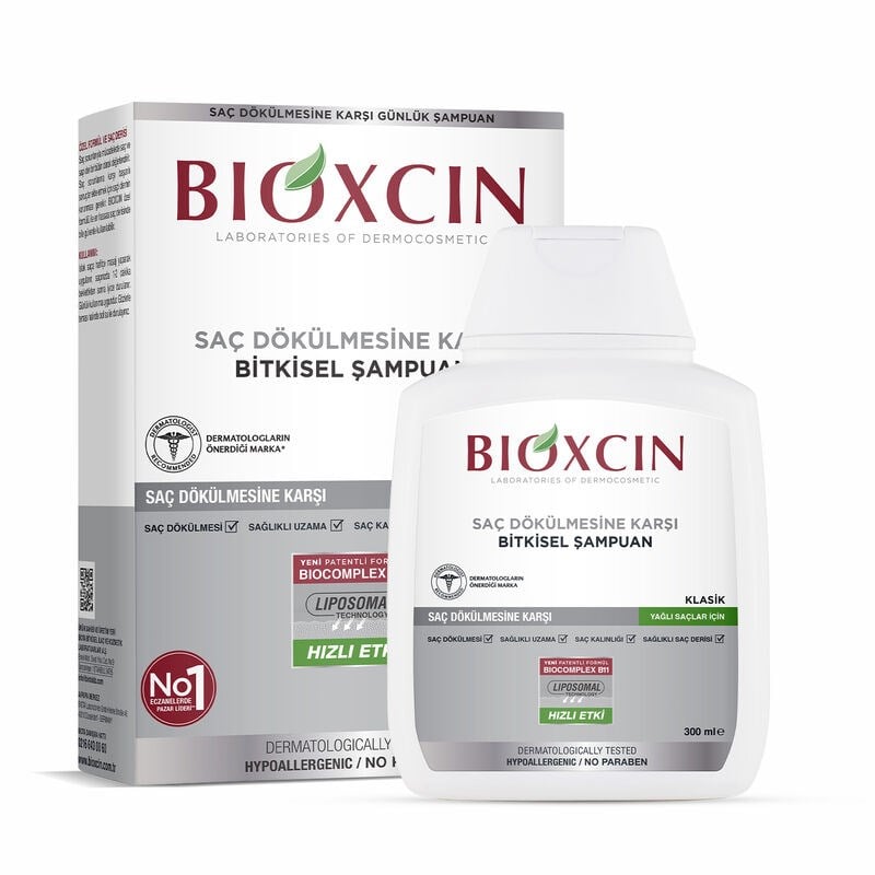 Bioxcin Genesis Yağlı Saçlar İçin Dökülme Karşıtı Şampuan 300 ml