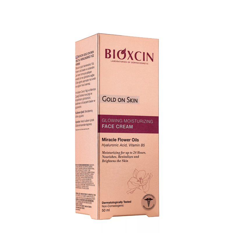 Bioxcin Gold On Skin Işıltılı Nemlendirici Yüz Kremi 50 ml