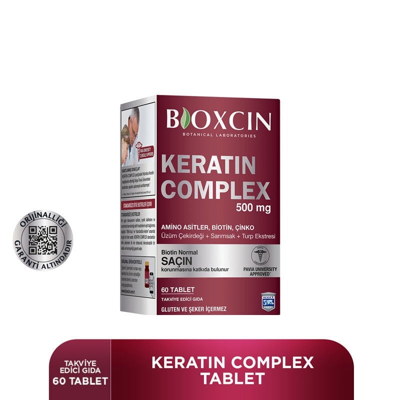 Bioxcin Keratin Complex 500 Mg 60 Tablet