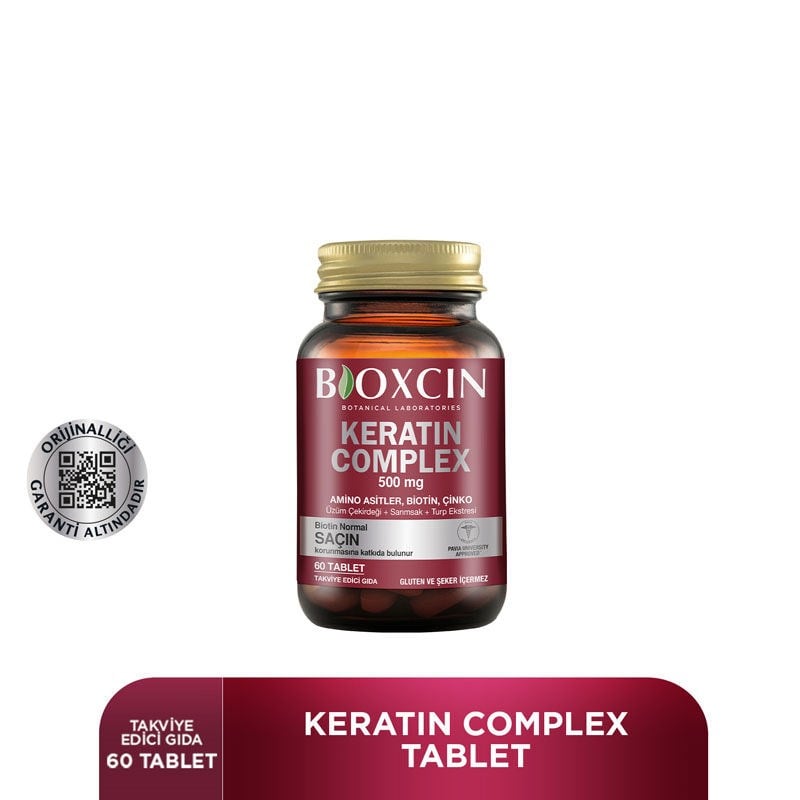 Bioxcin Keratin Complex 500 Mg 60 Tablet