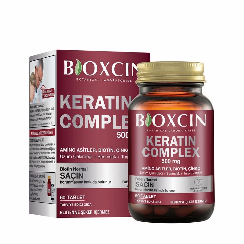 Bioxcin Keratin Complex 500 Mg 60 Tablet