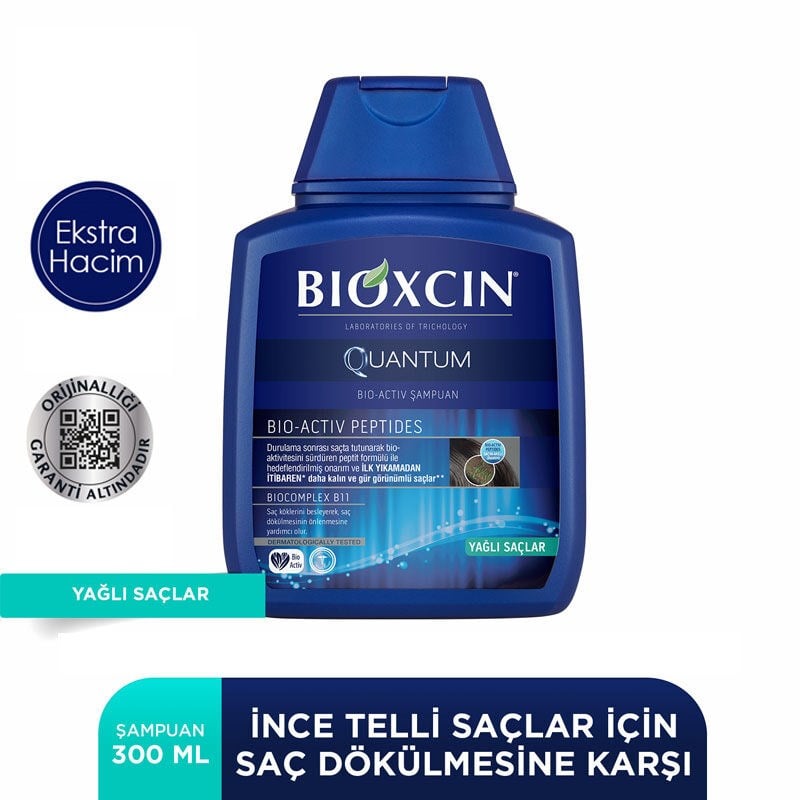 Bioxcin Quantum Yağlı Saçlar İçin 3 Al 2 Öde Şampuan