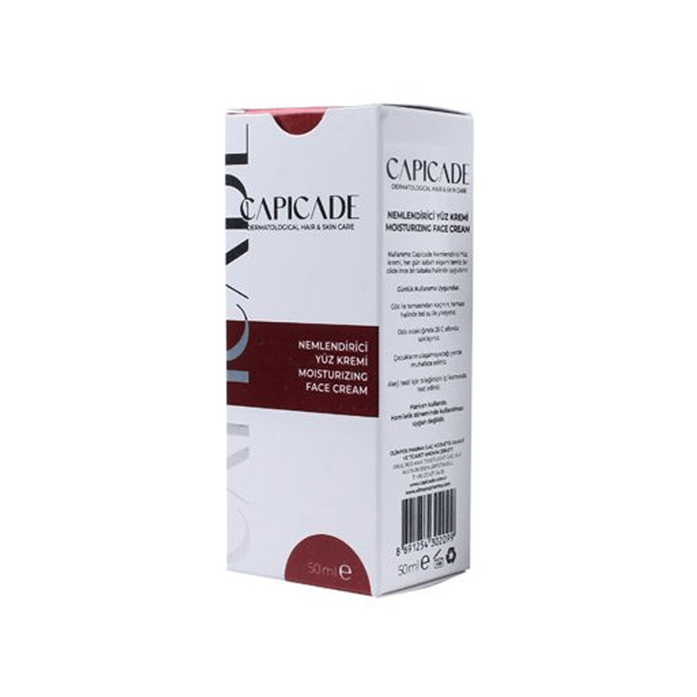 Capicade Nemlendirici Yüz Kremi 50 ml