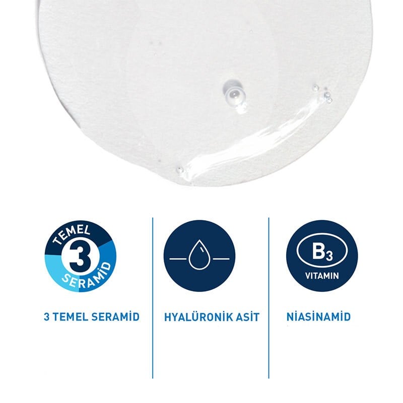 Cerave Foaming Cleanser Normal & Yağlıya Dönük Ciltler İçin Yüz Temizleme Jeli Refill 473 ml