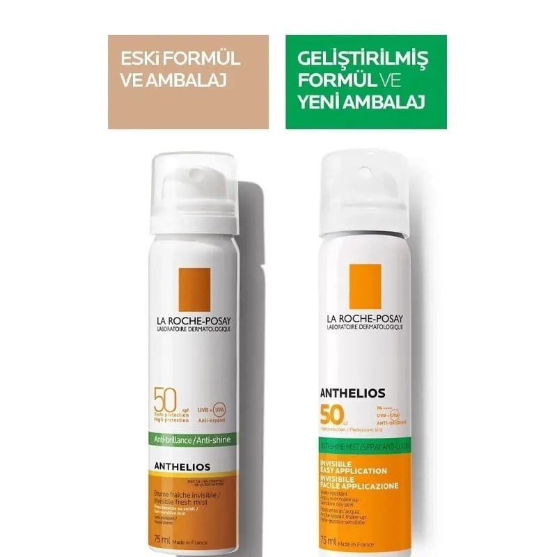 La Roche Posay Anthelios Parlama Karşıtı SPF50+ Güneş Koruyucu Mist 75ml