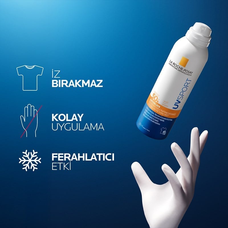 La Roche Posay Anthelios UVSPORT SPF50+ Güçlü Güneş Koruyucu Sprey 200 ml