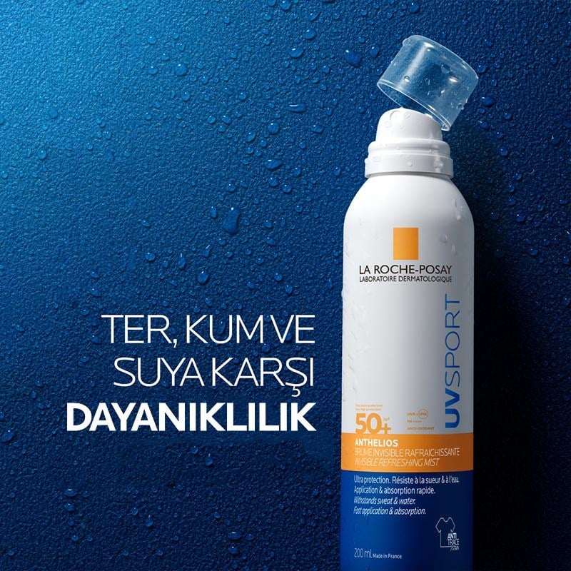 La Roche Posay Anthelios UVSPORT SPF50+ Güçlü Güneş Koruyucu Sprey 200 ml