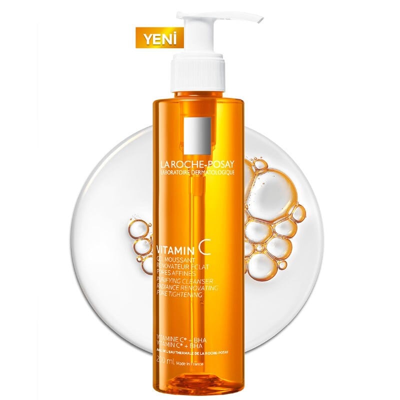 La Roche Posay C Vitamini İçerikli Işıltı Veren Yüz Temizleme Jeli 200 ml