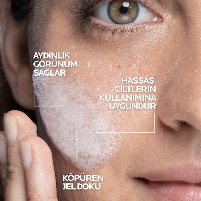 La Roche Posay C Vitamini İçerikli Işıltı Veren Yüz Temizleme Jeli 200 ml