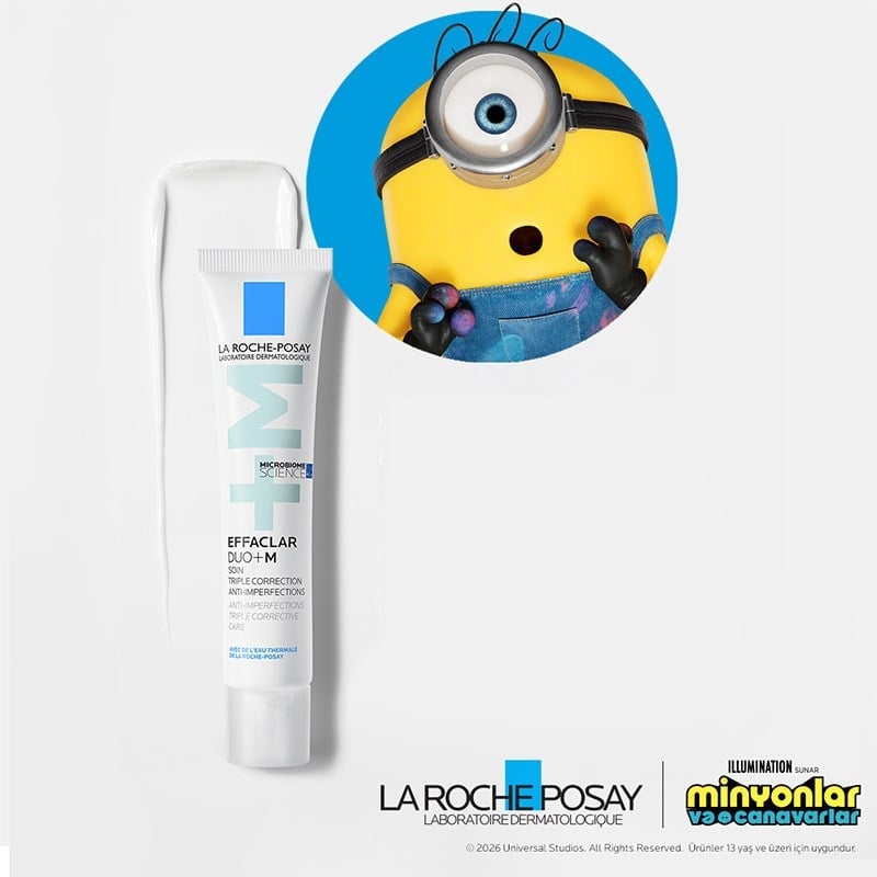 La Roche Posay Effaclar Duo+M Yağlı Ve Akneye Eğilimli Ciltler için Yüz Bakım Kremi 40 ml