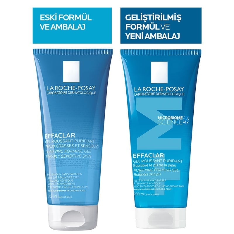 La Roche Posay Effaclar Yağlı Ve Hassas Ciltler İçin Yüz Temizleme Jeli 200 ml